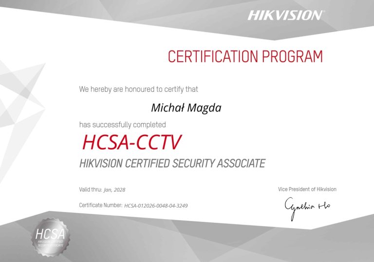 Hikvision monitoring